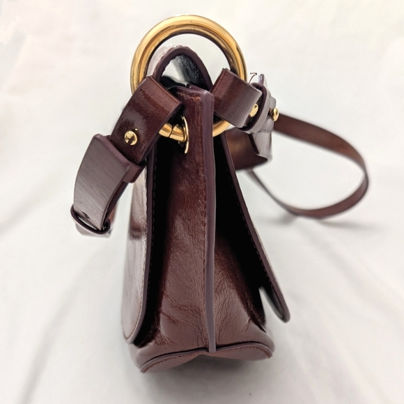 Ganni Banner Saddle Bag - Picture 3 of 14